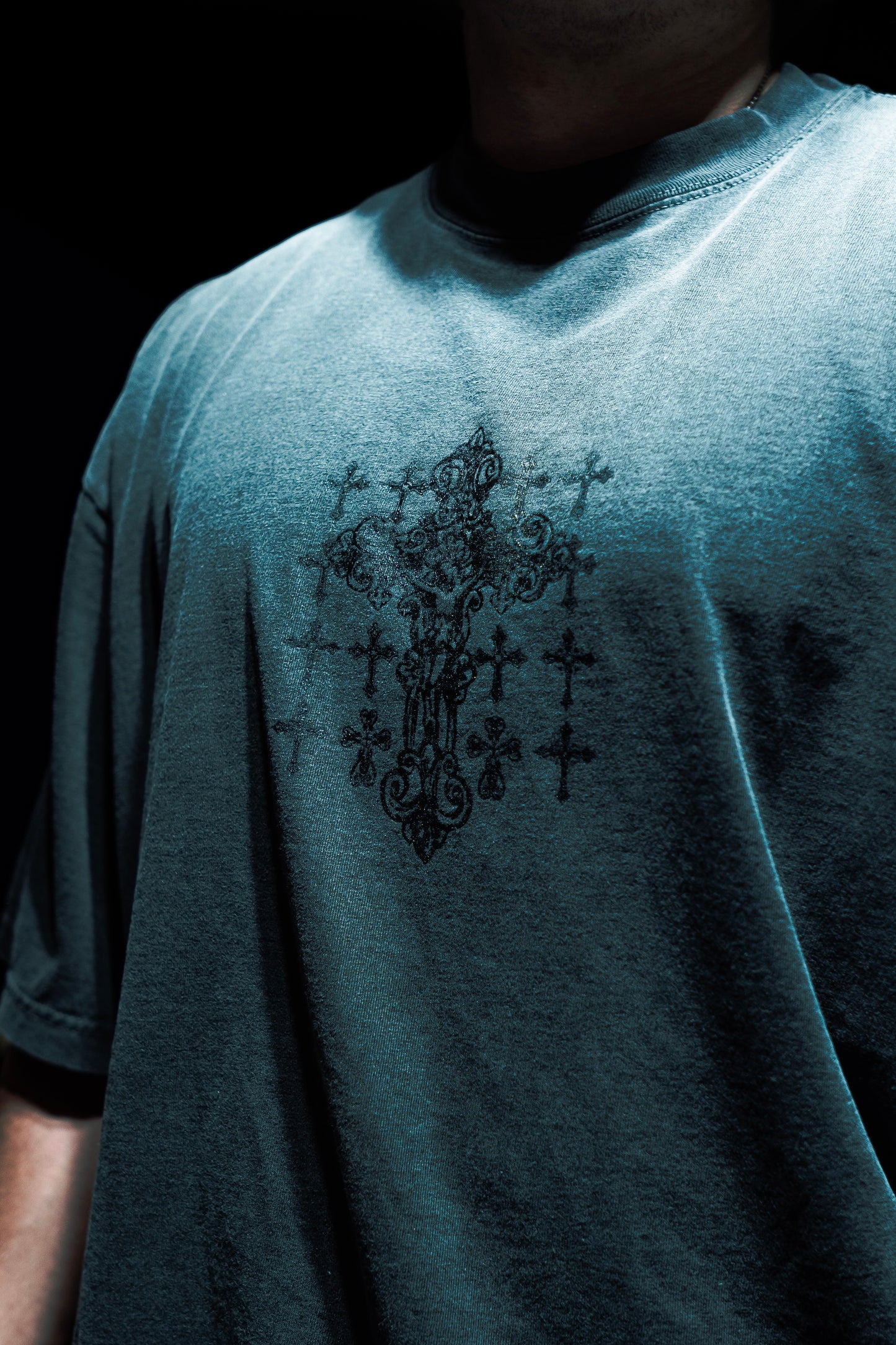 Oversized Cross Tee